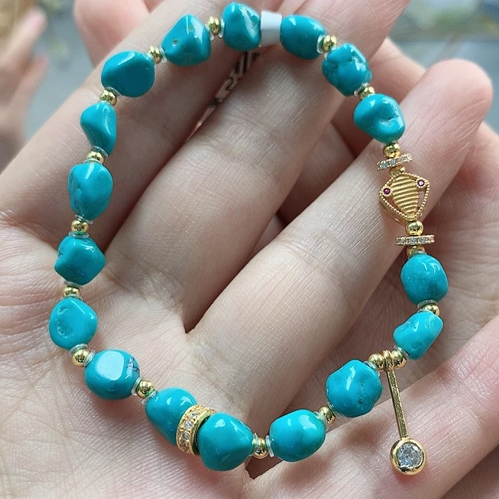 未镶嵌绿松石珠宝奇石欣***?