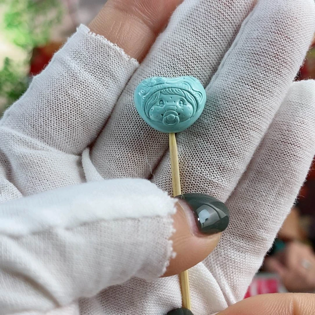 绿松石珠宝奇石未镶嵌