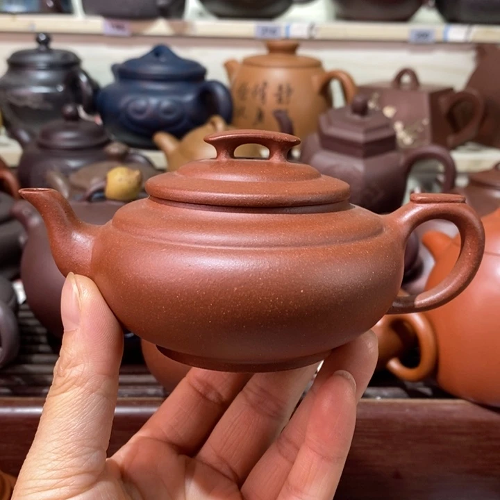 茶壶紫砂微瑕处理一把