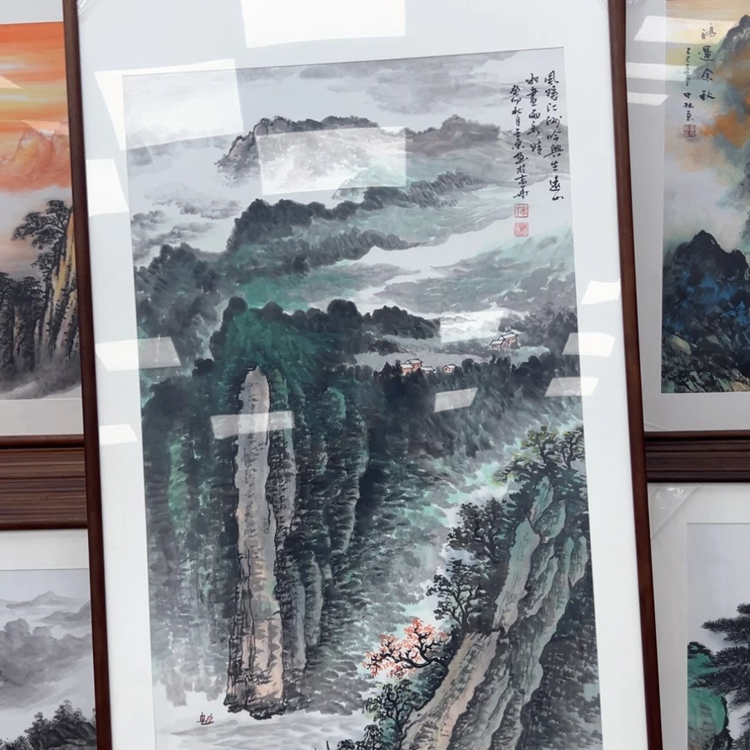 国画国画作品多次入选国内外
