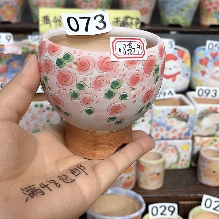 手工制作多肉花盆