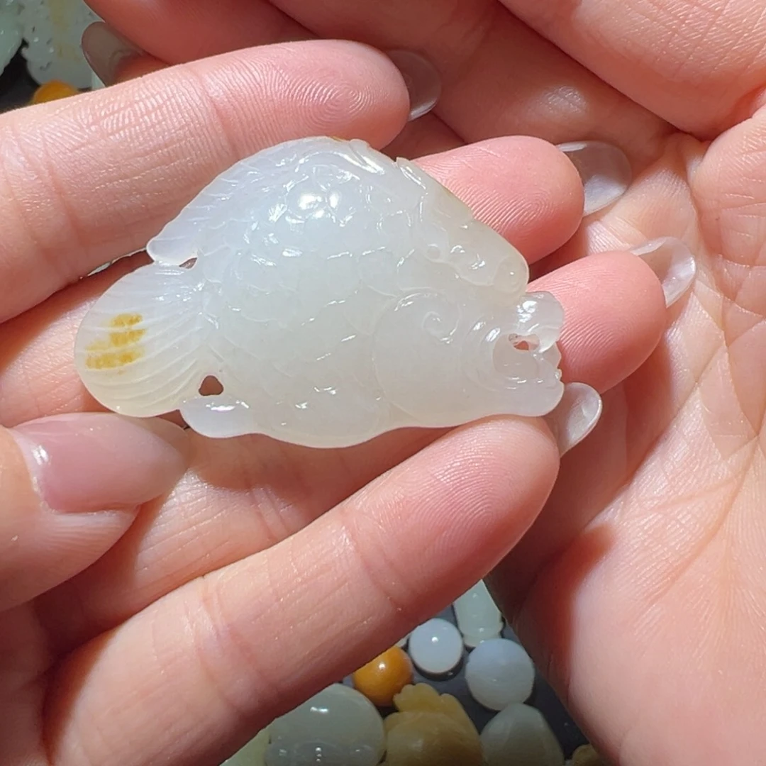 颈饰未镶嵌和田玉阳****人
