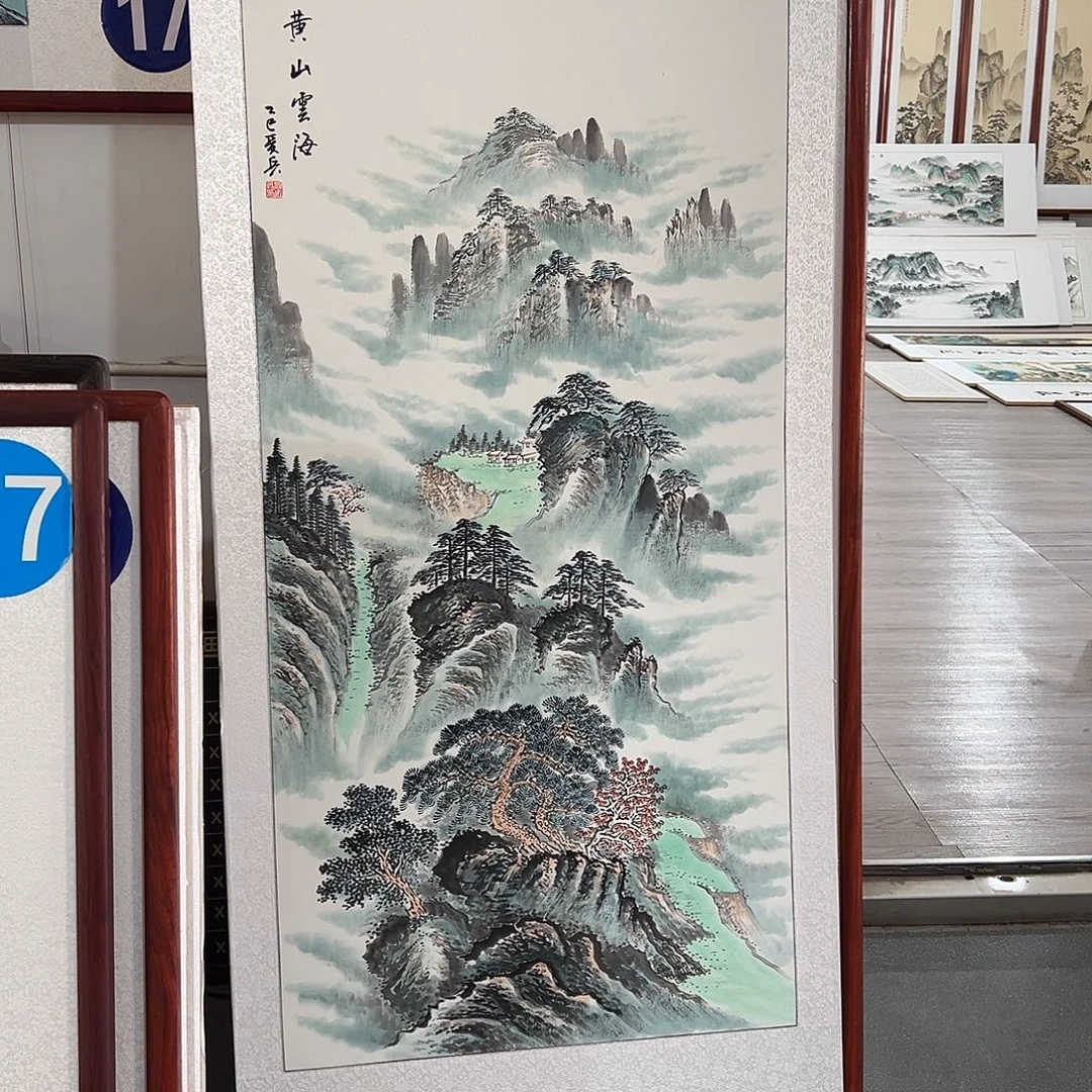 苦***僧国画手绘保证假一罚万