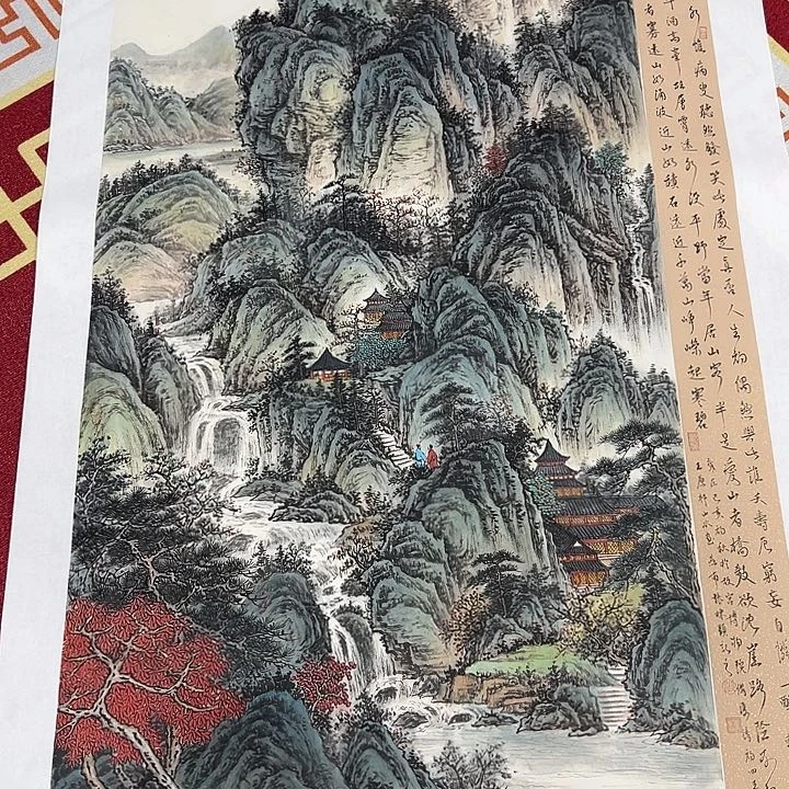 国画书画作品多次