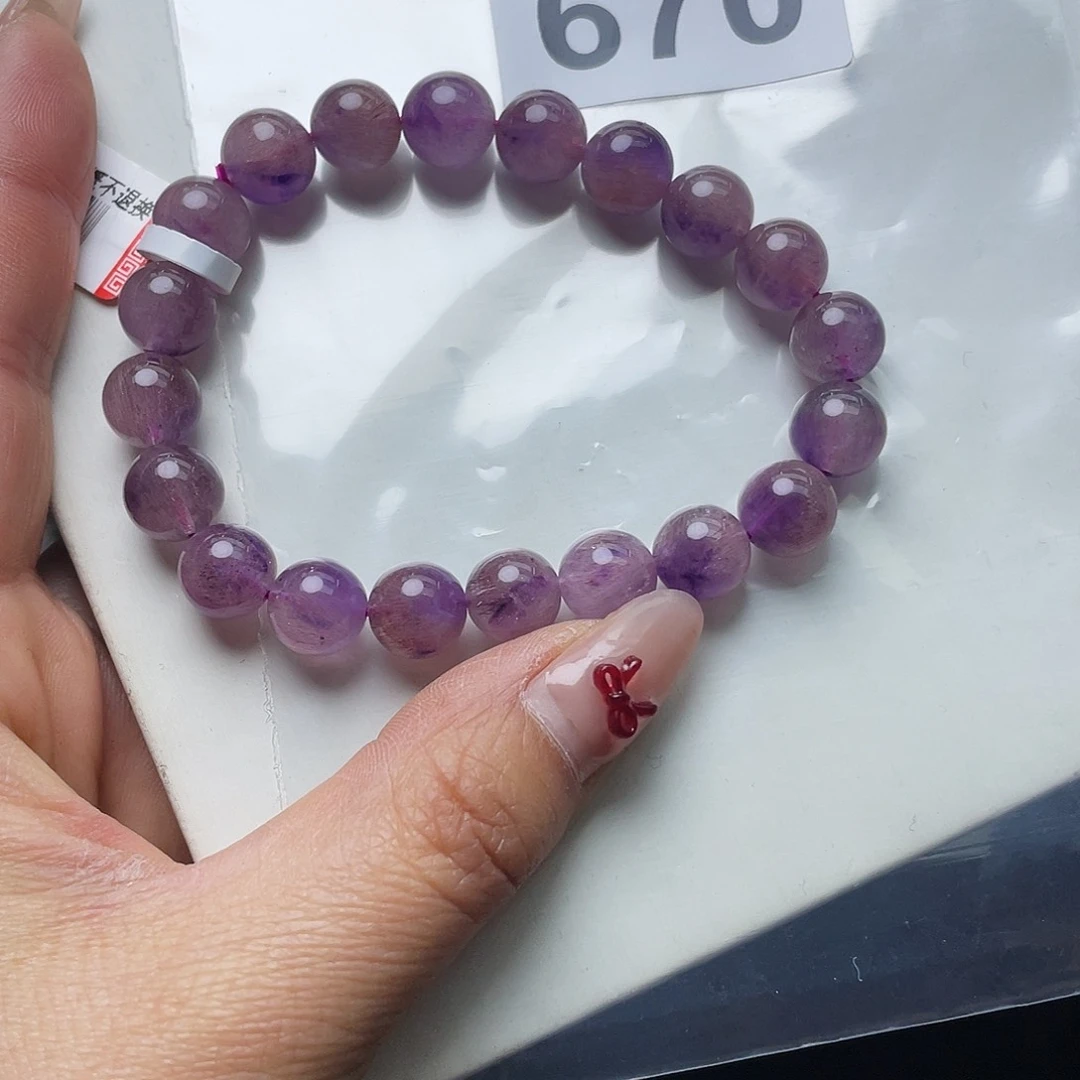 水晶手串670。未镶嵌D****?