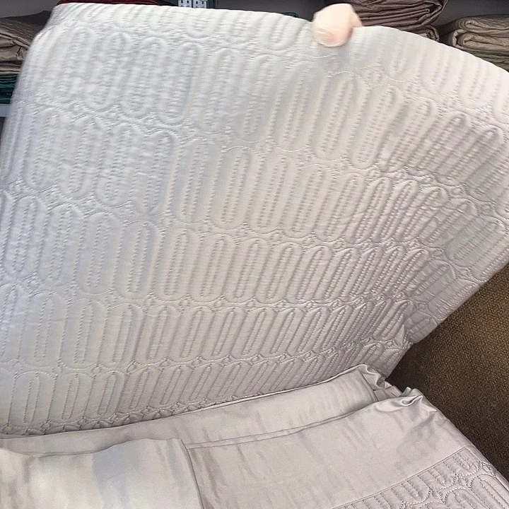 棉棉灰加大纯棉床盖四件