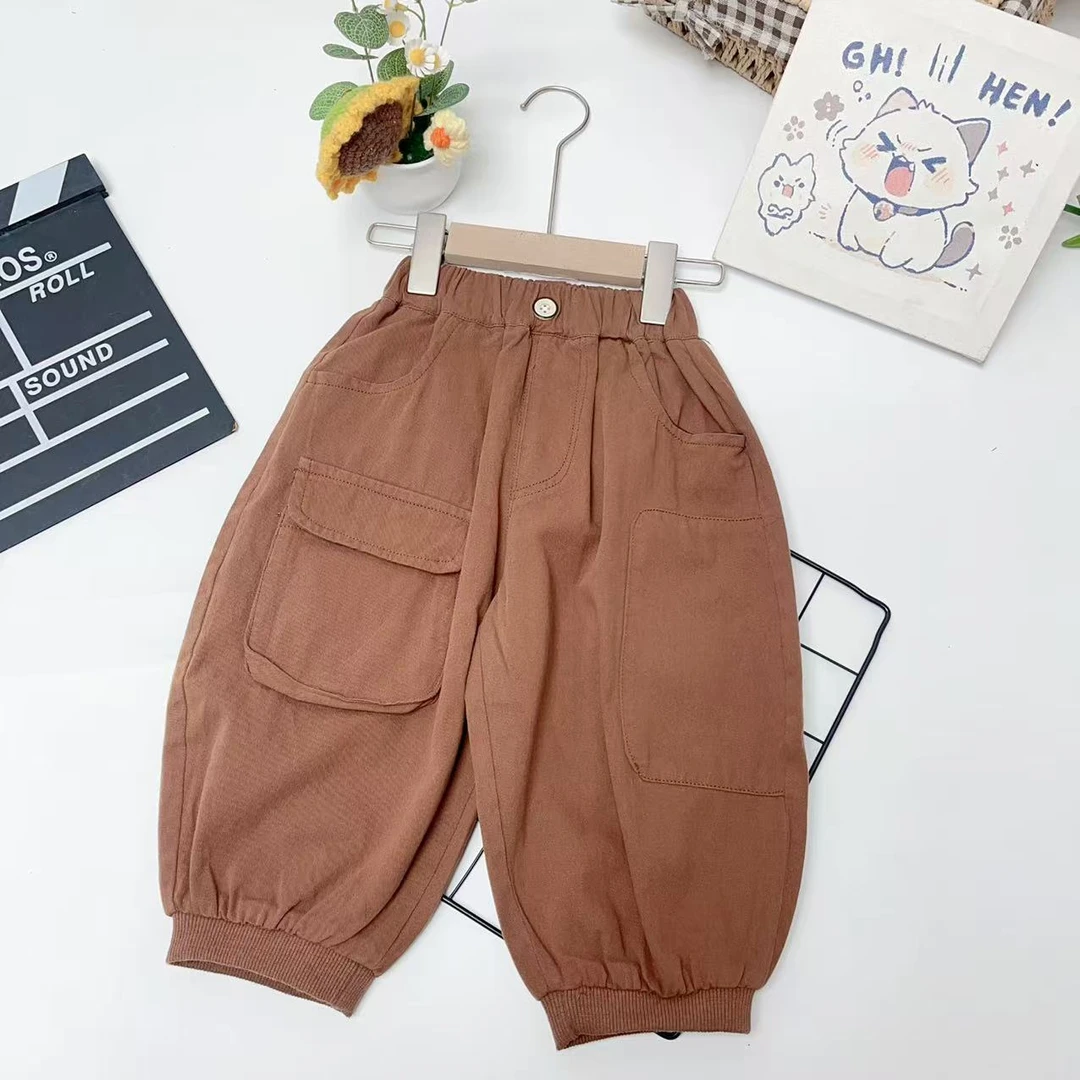 乔治蓝乔2312休闲裤儿童女宝宝春夏款