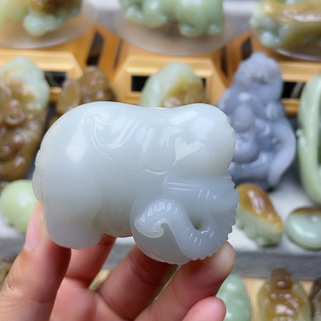 【闪购商品】未镶嵌和田玉挂件浪****6