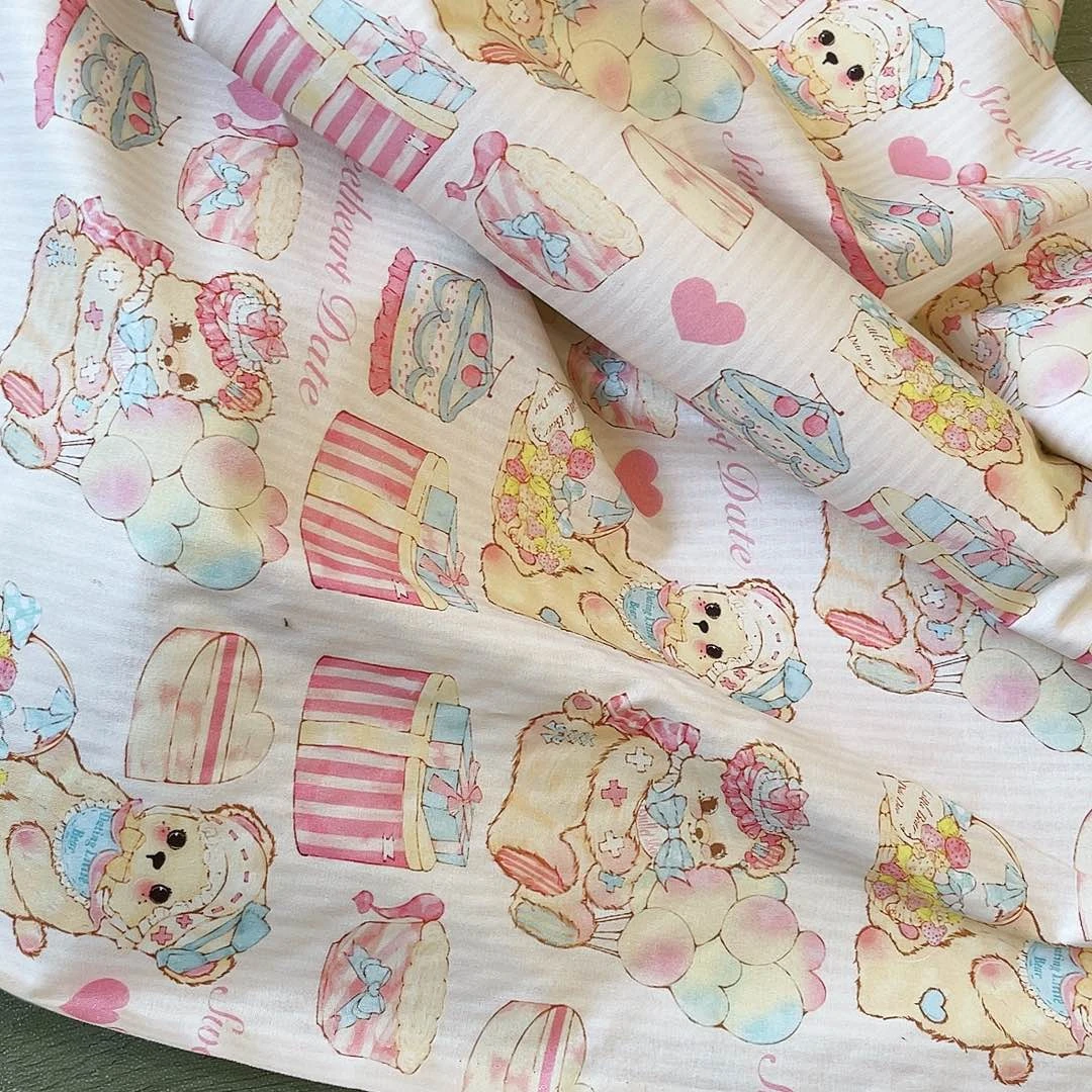 小***脚一米价纯棉平布1.1米宽果子布艺41.18