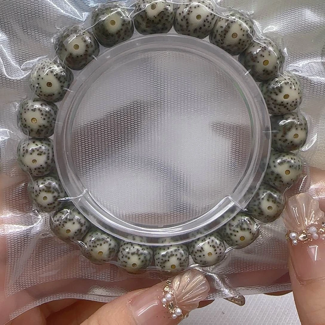 星月菩提手串219高端大眼睛星月菩提1.2桶单圈一物一图