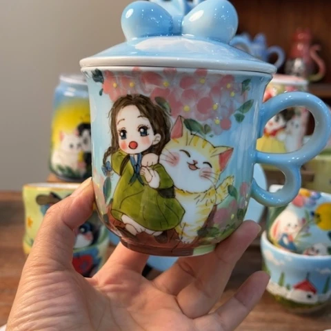炉景德镇釉下手绘陶瓷