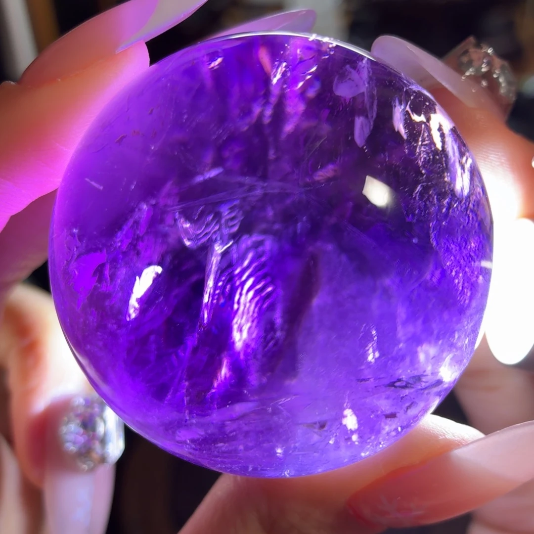 水晶珠宝半成品未镶嵌48.9mm