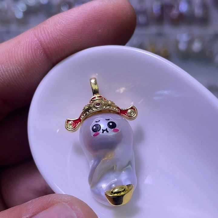 未镶嵌颈饰淡水珍珠02