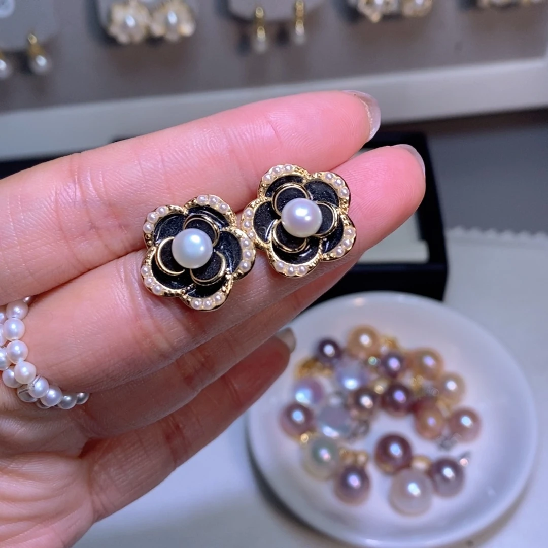 【闪购商品】淡水珍珠耳饰未镶嵌