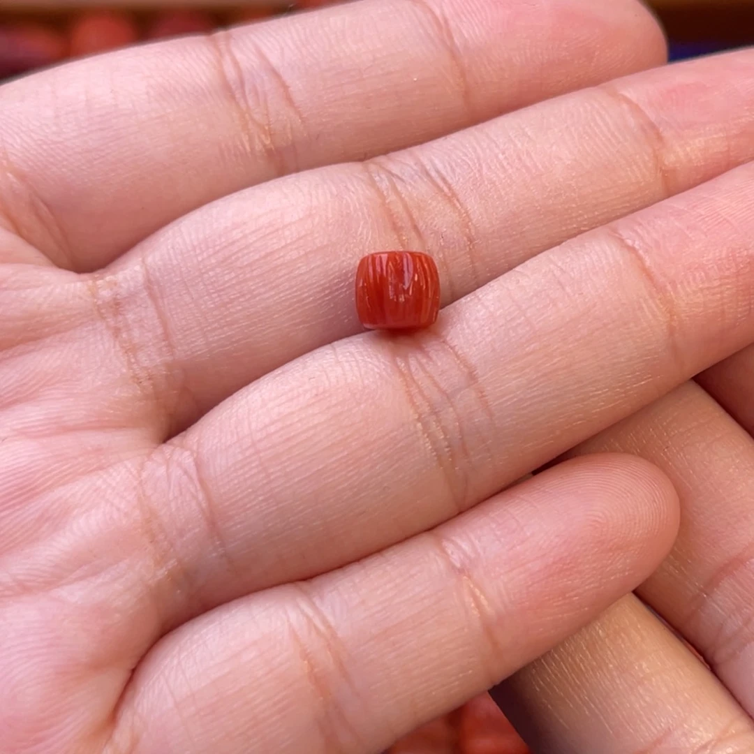 南红玛瑙天然川料瓦西百香单颗6✖️5左右尺寸未镶嵌