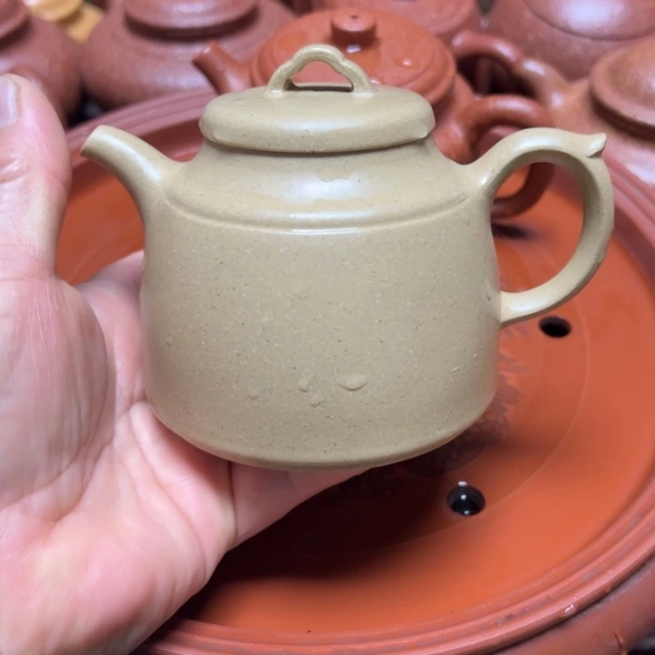茶壶紫砂宜兴原矿本绿御皇段