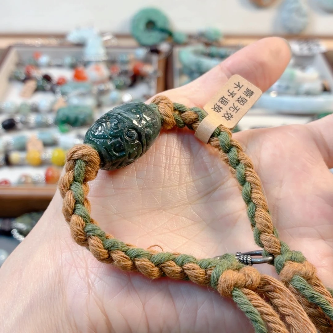 未镶嵌手链翡翠手串