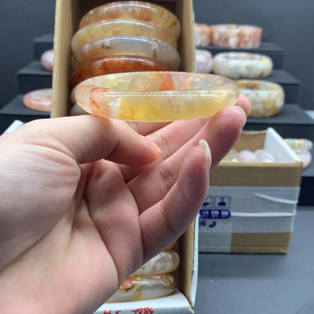 【闪购商品】玛瑙/玉髓戒指未镶嵌芽*