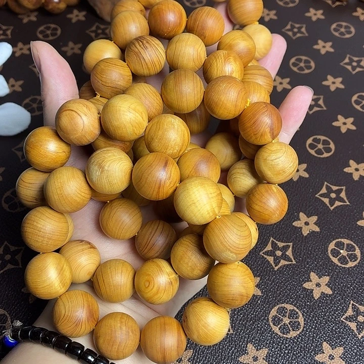 手串/手链柏木（崖柏）崖柏陈化水波20mm