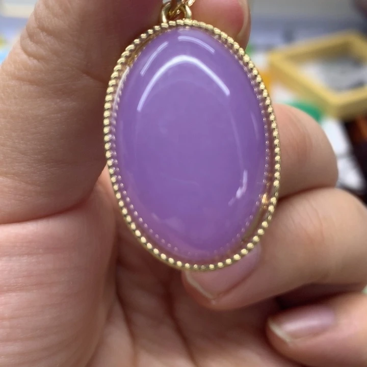 颈饰未镶嵌翡翠吊坠