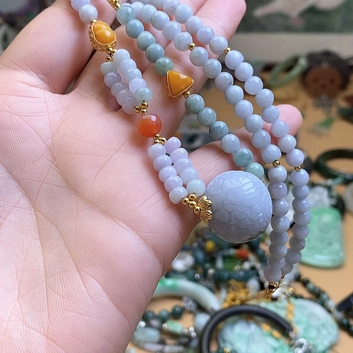 翡翠手链未镶嵌黑*啊一套199