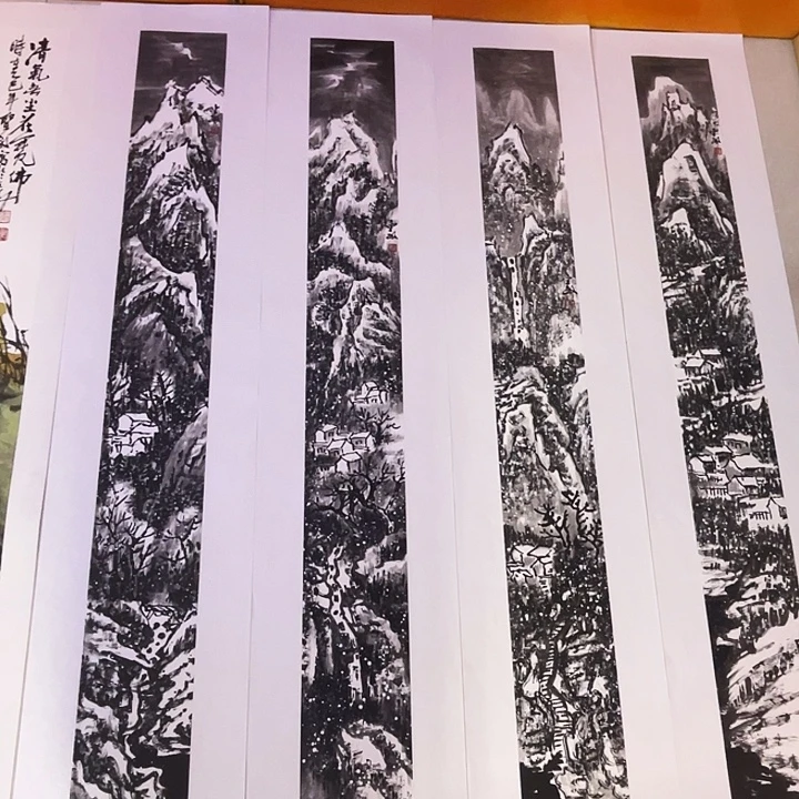 国画张圣敏先生纯手绘作品