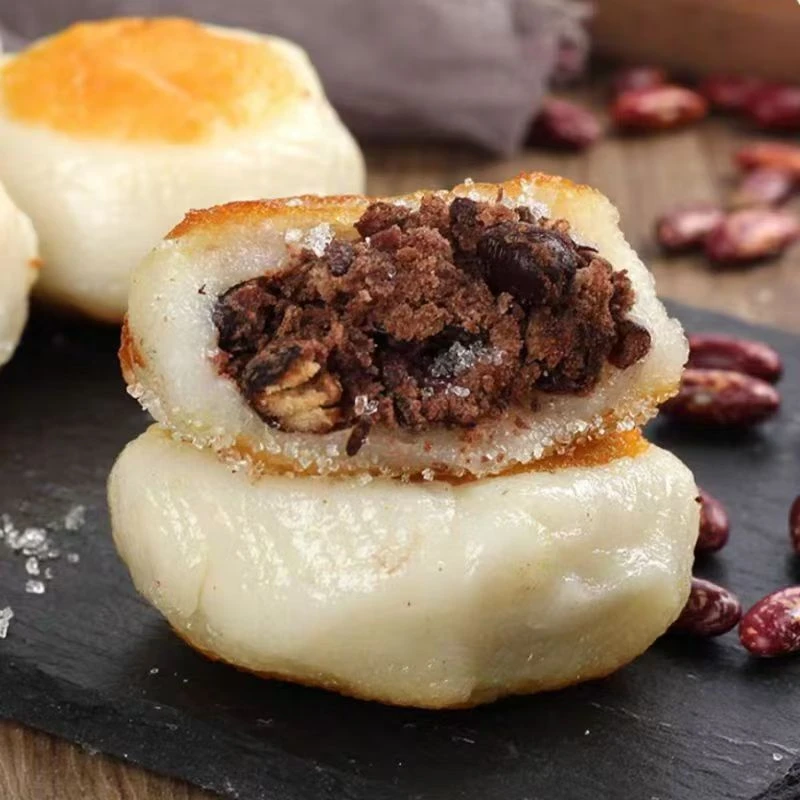 【厂家直发】东北粘火勺粘火烧粘糕老式粘火勺红小豆馅火烧特产糕点