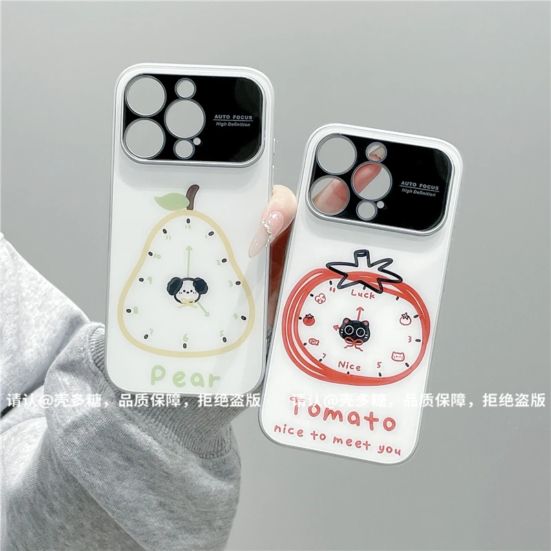 肤感大视窗玻璃壳适用苹果iPhone17手机壳16promax新款潮15保护套