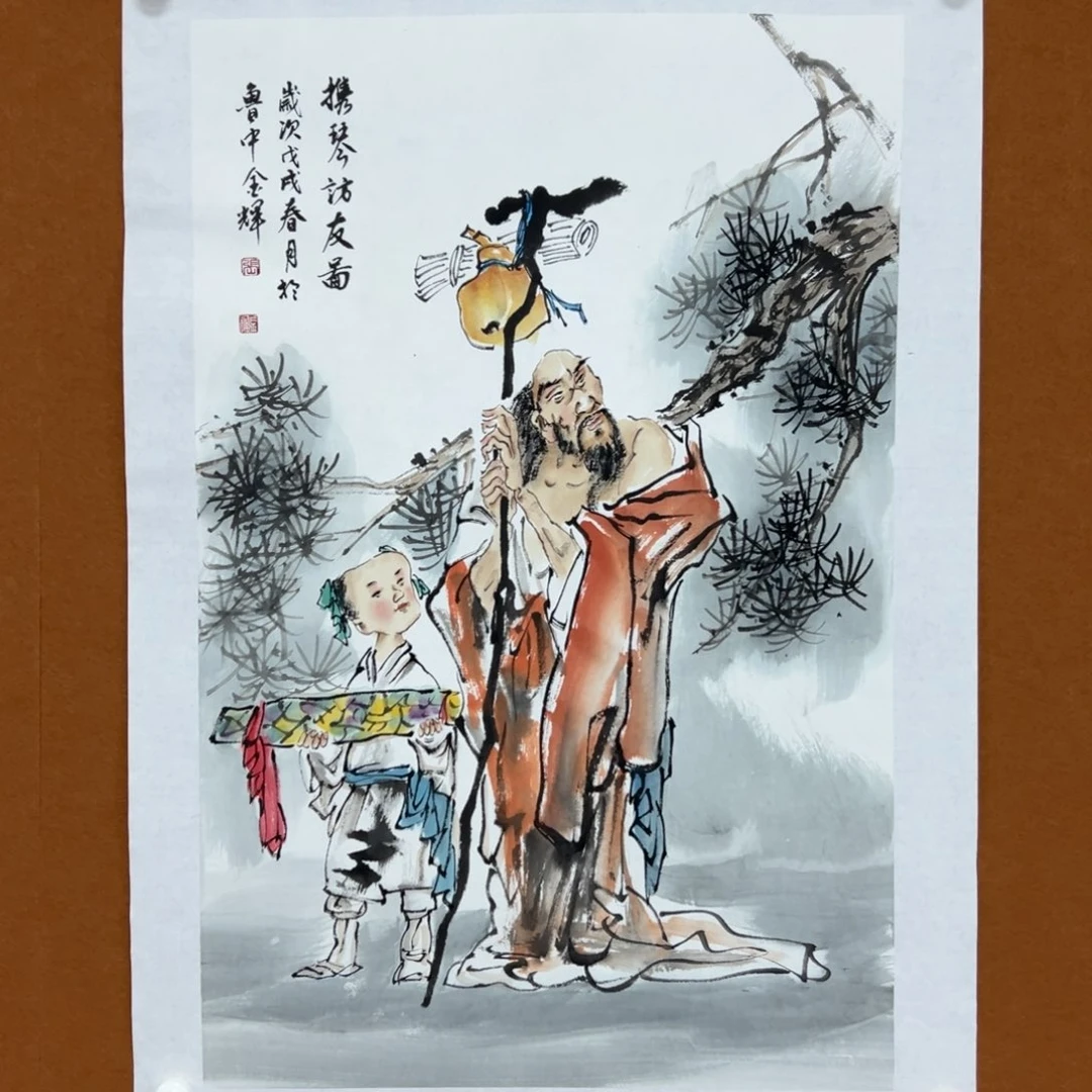 国画张金辉经典作品