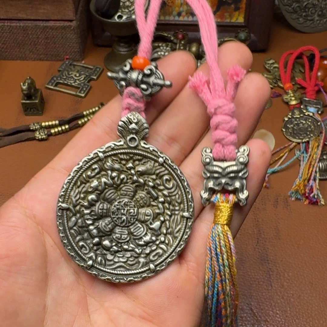 *️藏式风格九宫八卦牌