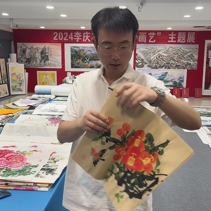 国画今天早上国画作品欣赏