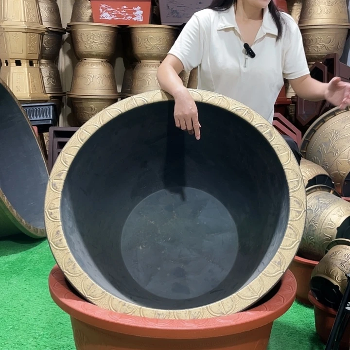 圆盆古铜八零一个
