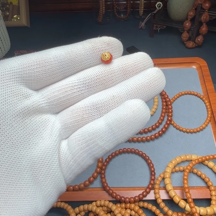 橄榄核手串核尖配饰