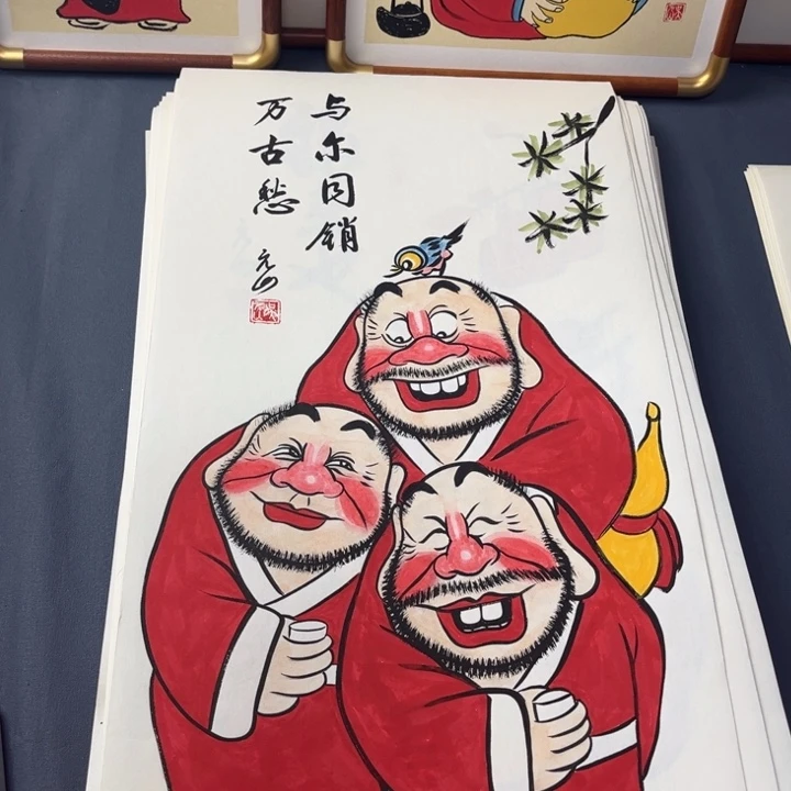 国画禅意画纯手工作品