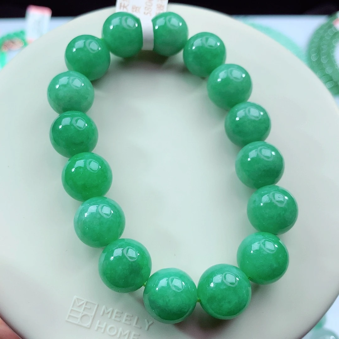 未镶嵌手链翡翠卡12.4