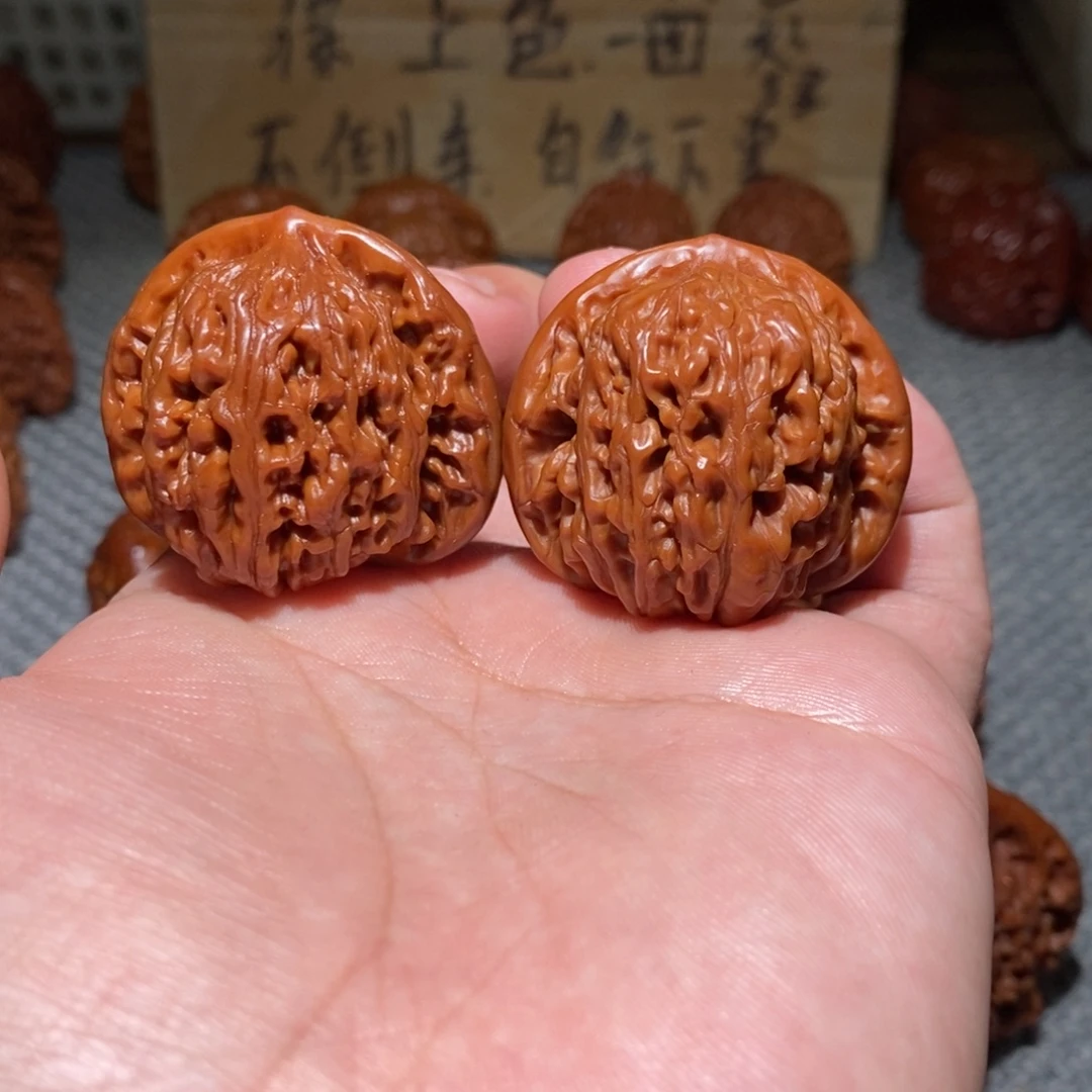 把件文玩核桃39.35.35四座楼