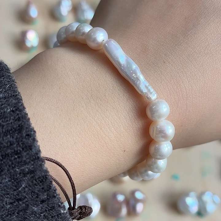 未镶嵌淡水珍珠手绳