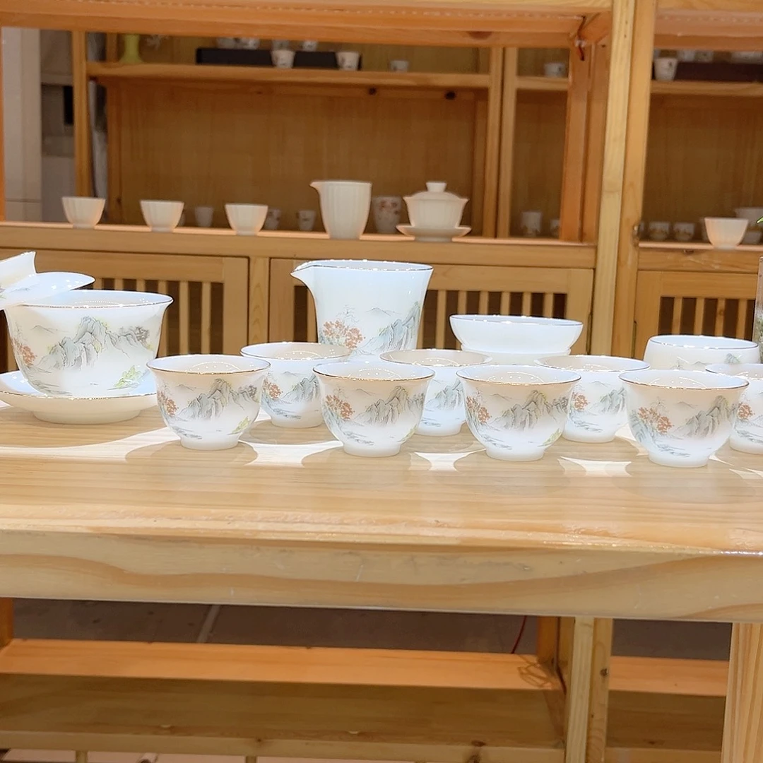 【御瓷斋】璞玉瓷套装