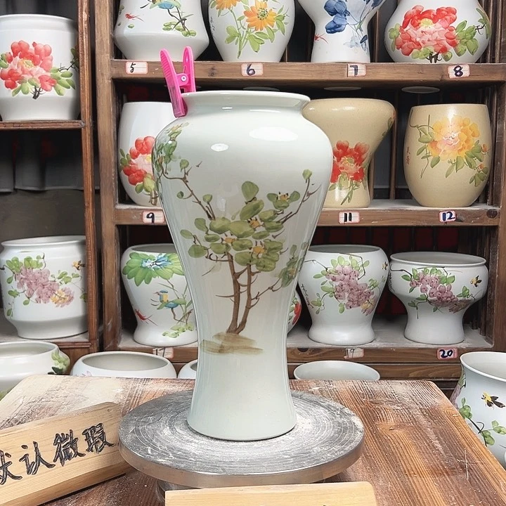 摆件17 新款陶瓷大微瑕