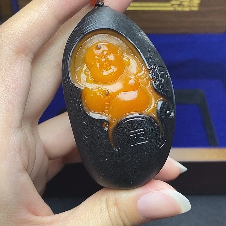 和田玉未镶嵌挂件平*N