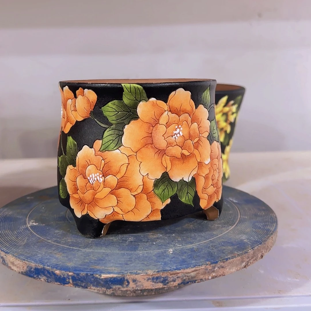 缸陶瓷花盆精品花盆