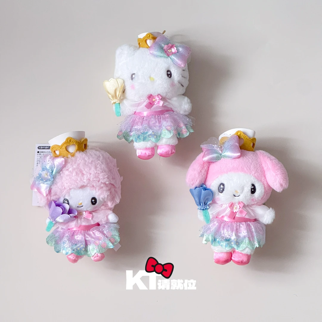 【皇冠花仙子kitty】心意绽放仙女棒美乐蒂小羊 日版三丽鸥挂件