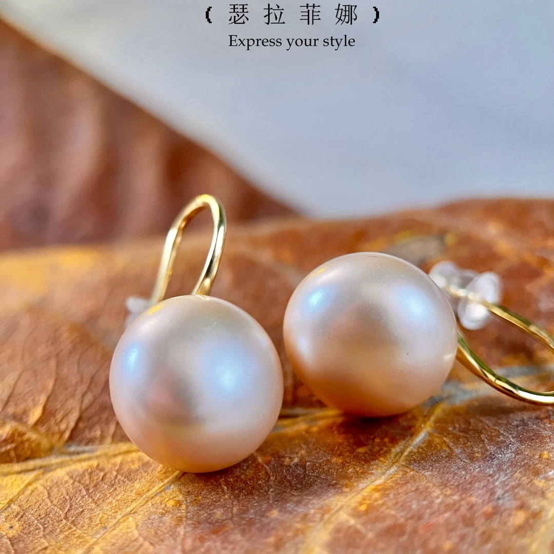 铜合金仿珍珠耳饰 D1193 法 ★【灵犀红影】春Seraphina限定 耳饰
