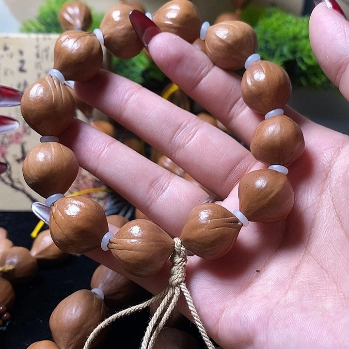 橄榄核手串/手链1.8蜜桃臀12素