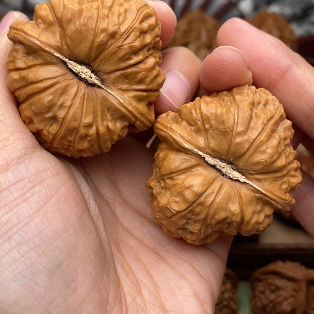 把件文玩核桃400号45-46全瓜