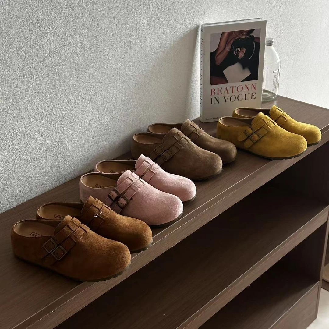 时尚百搭卡比巴拉系列包头厚底增高情侣百搭春夏季休闲