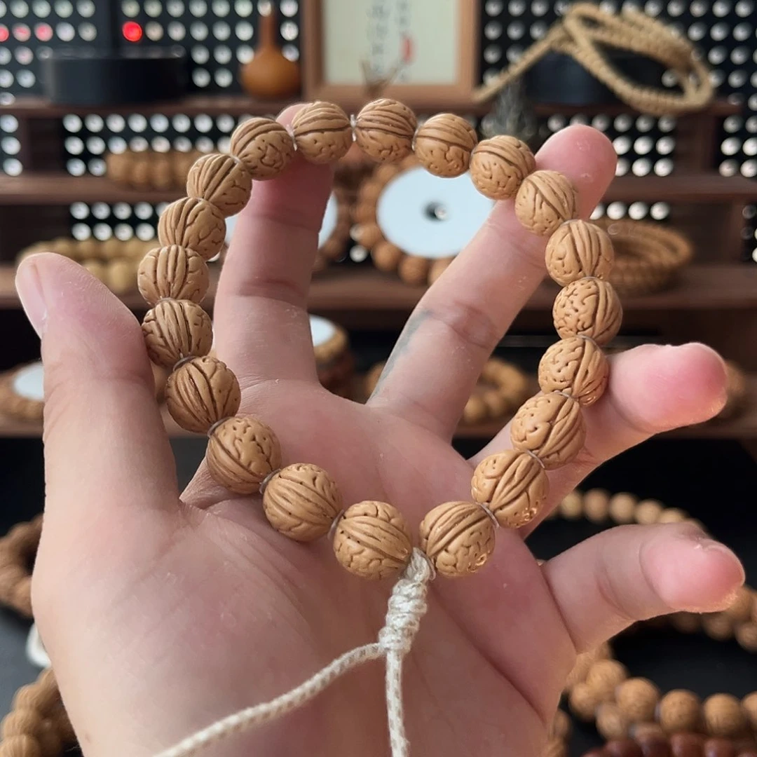 桃核吊坠野生肌肉脐中脐14mm