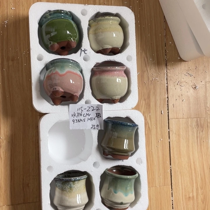 粗陶多肉花盆微瑕222