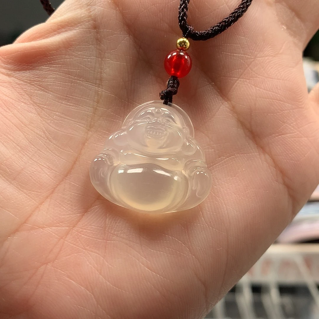 豆****玛瑙/玉髓手镯未镶嵌