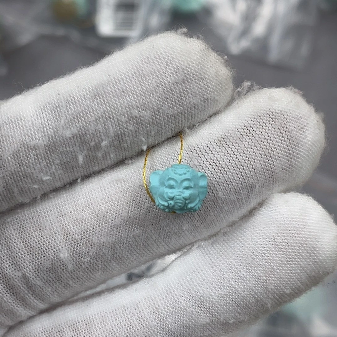 绿松石未镶嵌象神编号65